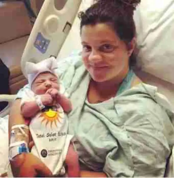 Baby born during yesterday